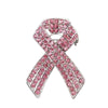 Wholesale Alloy Pink Ribbon Bow Brooch Jewelry Electroplated Korean Fashion Clothing Accessory
