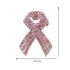 Wholesale Alloy Pink Ribbon Bow Brooch Jewelry Electroplated Korean Fashion Clothing Accessory