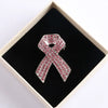 Wholesale Alloy Pink Ribbon Bow Brooch Jewelry Electroplated Korean Fashion Clothing Accessory