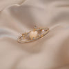 Wholesale Alloy Planetshaped Electroplated Brooch For Women Minimalist Light Luxury Style