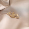 Wholesale Alloy Planetshaped Electroplated Brooch For Women Minimalist Light Luxury Style