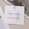 Wholesale Alloy Princess Style Planet Pearl Moon Snowflake Flower One Word Clip Hairpin With Electroplating