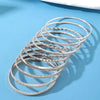 Wholesale Alloy Punk Vintage Geometric Twist And Glow Bracelet With Electroplating
