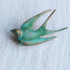 Wholesale Alloy Retro Animal Swallow Electroplated Women's Brooch