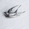 Wholesale Alloy Retro Animal Swallow Electroplated Women's Brooch