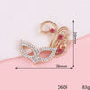 Wholesale Alloy Retro Antique Skull Head Accessories Gun Black Ghost Head Mask Electroplated Mobile Phone Case Jewelry Materials