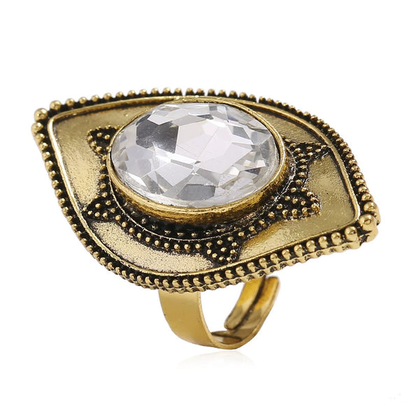 Wholesale Alloy Retro Diamondencrusted Turtle Ring For Women