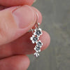 Wholesale Alloy Retro Flower Pattern Electroplated Women's Earrings
