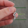 Wholesale Alloy Retro Flower Pattern Electroplated Women's Earrings