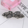 Wholesale Alloy Retro Women's Crystal Ponytail Hairpin With Electroplating Treatment