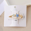Wholesale Alloy Rhinestone Bow Duckbill Clip Hairpin With Electroplating For Women In Little Fresh Style