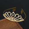 Wholesale Alloy Rhinestone Crystal Handmade Women's Crown Jewelry