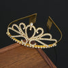 Wholesale Alloy Rhinestone Crystal Handmade Women's Crown Jewelry