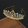 Wholesale Alloy Rhinestone Crystal Handmade Women's Crown Jewelry