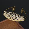 Wholesale Alloy Rhinestone Crystal Handmade Women's Crown Jewelry
