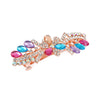 Wholesale Alloy Rhinestone Hairpin Vintage Metal Spring Clip Hair Accessory Set With Diamonds