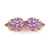 Wholesale Alloy Rhinestone Hairpin Vintage Metal Spring Clip Hair Accessory Set With Diamonds