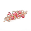 Wholesale Alloy Rhinestone Hairpin Vintage Metal Spring Clip Hair Accessory Set With Diamonds