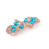Wholesale Alloy Rhinestone Hairpin Vintage Metal Spring Clip Hair Accessory Set With Diamonds