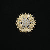 Wholesale Alloy Rhinestone Retro Flower Brooch Jewelry Pin For Women's Clothing