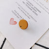 Wholesale Alloy Round Earrings With Spray Paint And Baking Paint Treatment Diy Jewelry Accessories