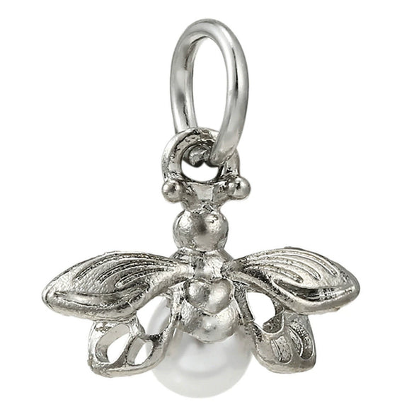Wholesale Alloy Silverplated Beaded Diy Bracelet And Necklace Accessories With Totem Pattern And Electroplating Process