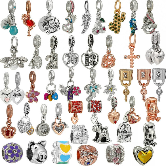 Wholesale Alloy Silverplated Beaded Diy Bracelet And Necklace Accessories With Totem Pattern And Electroplating Process