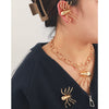 Wholesale Alloy Spider Pendant Jewelry Set With Electroplating For Women Necklace Ring Brooch Earrings