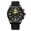 Wholesale Alloy Sports Multifunctional Luminous Waterproof Quartz Watch For Men With Round Dial