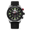 Wholesale Alloy Sports Multifunctional Luminous Waterproof Quartz Watch For Men With Round Dial