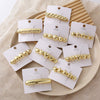 Wholesale Alloy Spring Clip Hairpin With Small Stars Pattern And Electroplating Process For Women