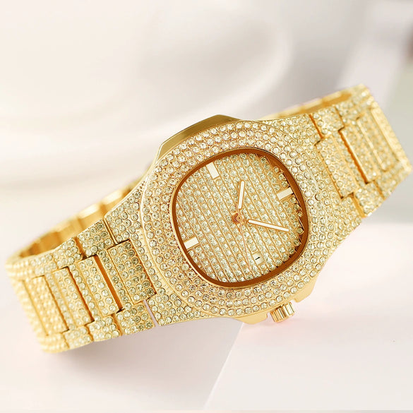 Wholesale Alloy Stainless Steel Oval Fashion Trend Waterproof Quartz Calendar Watch For Female