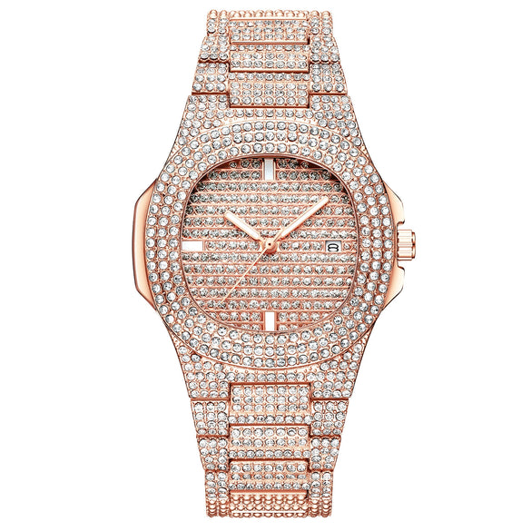 Wholesale Alloy Stainless Steel Oval Fashion Trend Waterproof Quartz Calendar Watch For Female