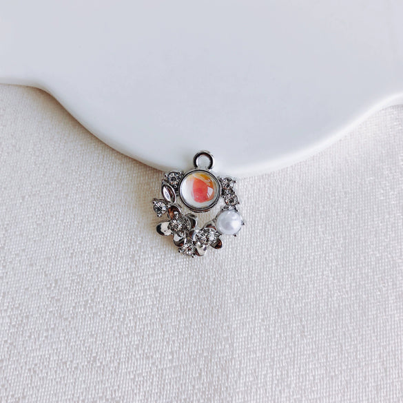Wholesale Alloy Torus Tassel Pendant Jewelry Accessories With Electroplating Treatment