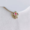Wholesale Alloy Torus Tassel Pendant Jewelry Accessories With Electroplating Treatment