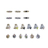 Wholesale Alloy Torus Tassel Pendant Jewelry Accessories With Electroplating Treatment