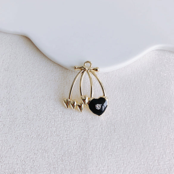 Wholesale Alloy Torus Tassel Pendant Jewelry Accessories With Electroplating Treatment