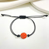 Wholesale Alloy Wax Line Bracelet Geometric Style Electroplated For Sports Fans Unisex