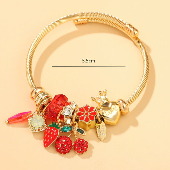 Wholesale Alloy Women's Cartoon Animal Style Seiko Handmade Bracelets Jewelry