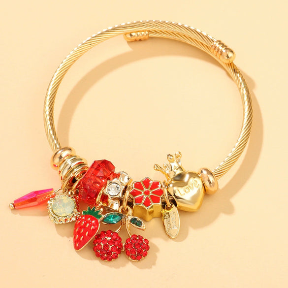 Wholesale Alloy Women's Cartoon Animal Style Seiko Handmade Bracelets Jewelry