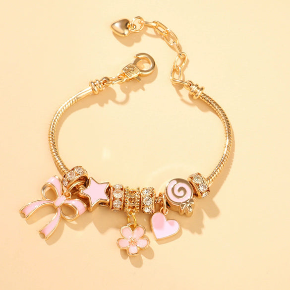 Wholesale Alloy Women's Cartoon Animal Style Seiko Handmade Bracelets Jewelry