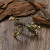 Wholesale Alloy Women's Geometric And Animal Zodiac Styling Ring With Electroplating Process