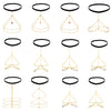 Wholesale Alloy Women's Simple Geometric Star Rhinestone Tassel Leg Ring Body Chain Thigh Chain