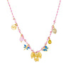 Wholesale Ancient Style Insect Bow Tie Stainless Steel Gold Electroplated Pendant Necklace For Women