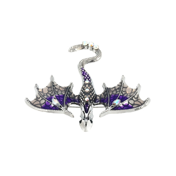Wholesale Animal Brooch Zinc Alloy Electroplated Retro Style
