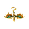Wholesale Animal Brooch Zinc Alloy Electroplated Retro Style