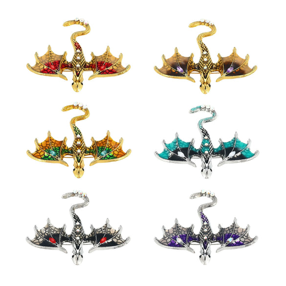 Wholesale Animal Brooch Zinc Alloy Electroplated Retro Style