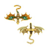 Wholesale Animal Brooch Zinc Alloy Electroplated Retro Style