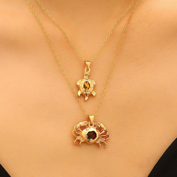 Wholesale Animal Pattern Zinc Alloy Electroplated Cross Chain Necklace For Children Teenagers Men Women Adults And Best Friends