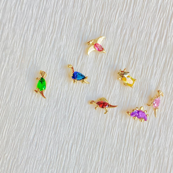 Wholesale Animal Style Zircon Earrings For Women Environmental Protection Copper With 925 Silver Needle And Real Gold Plating